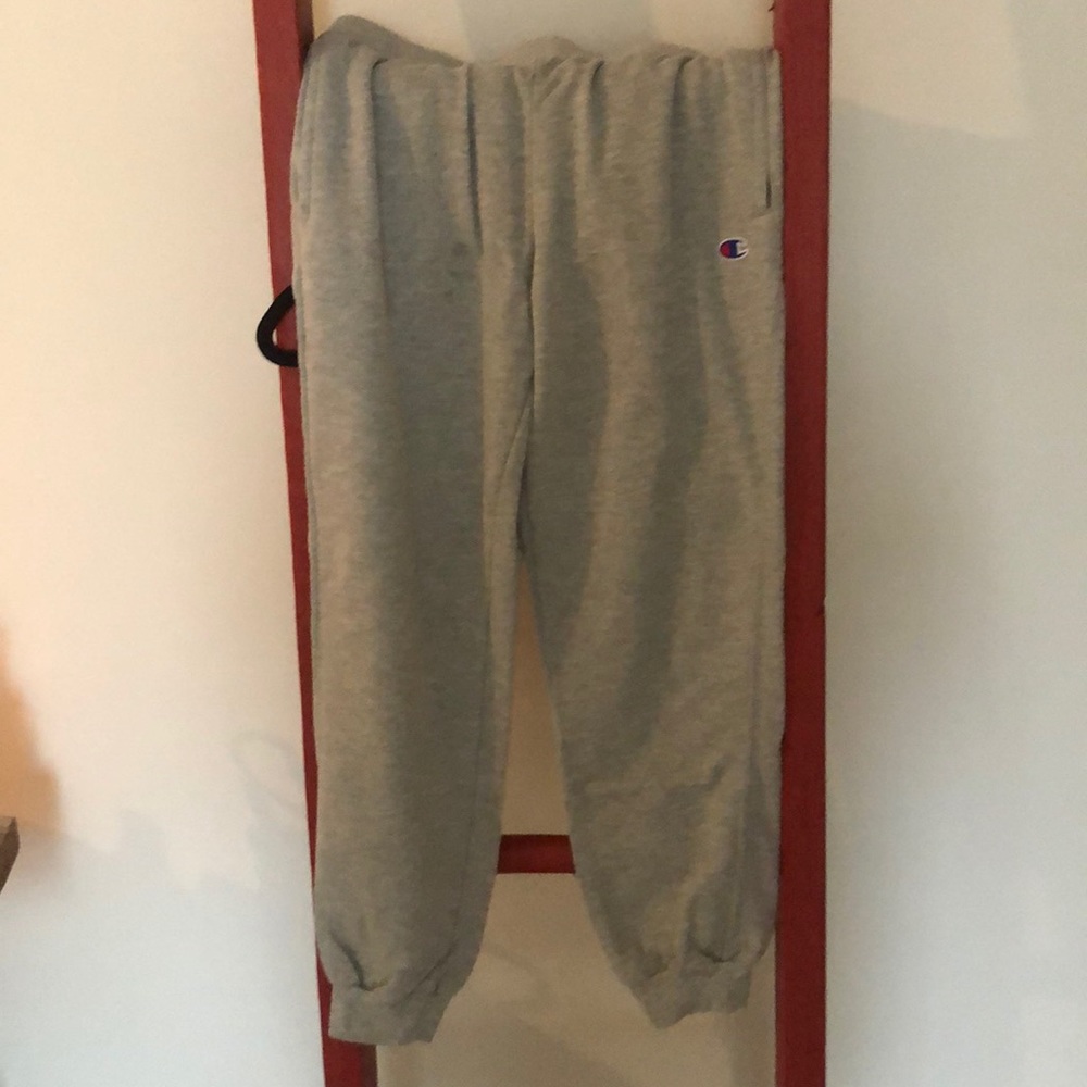 Champion Light Grey Joggers Boys L